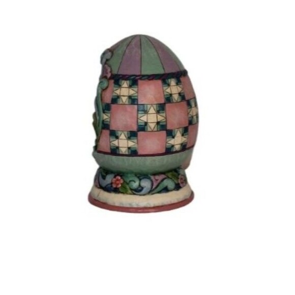 Jim Shore Spring Love Easter Egg Diorama #4015889 Easter Bunny’s - Picture 5 of 8